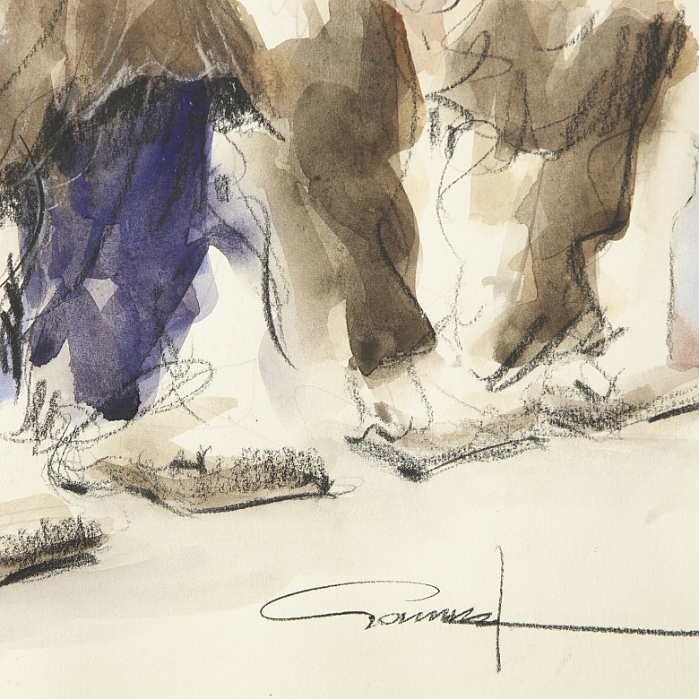 Rafael Garrich (1930–1994) ‘On the Street’