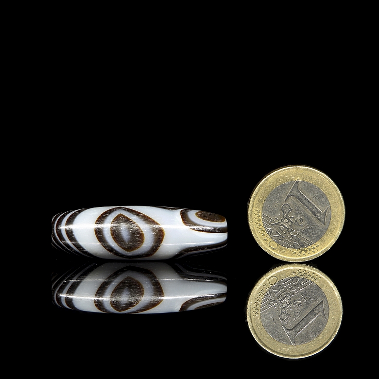 Agate Dzi Pendant ‘Eye of Vajra’, Liao Dynasty - 6