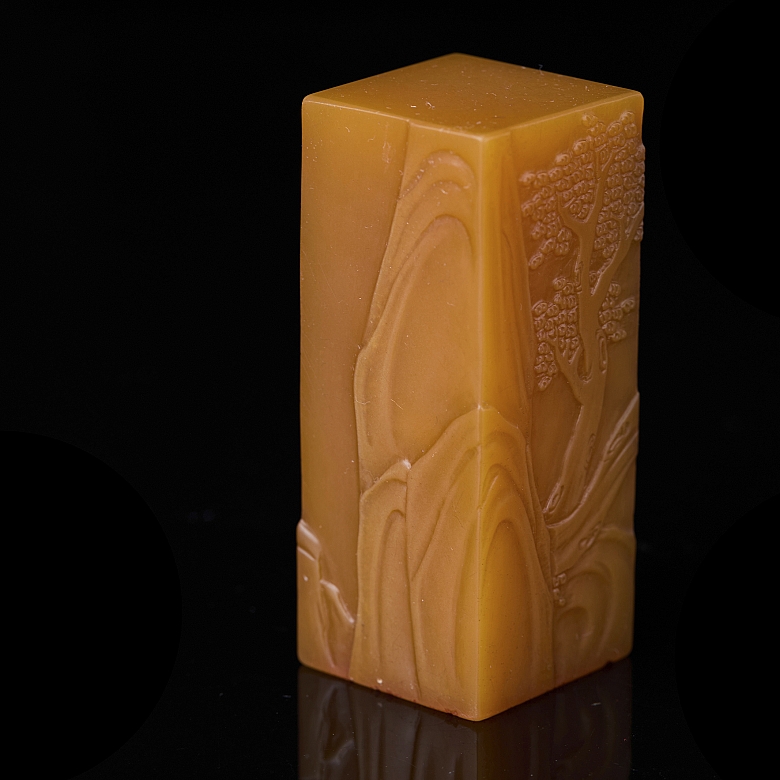 Sello de piedra Shoushan 