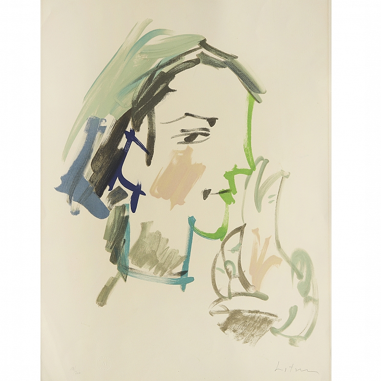 Pinchas Litvinovsky (1894–1985) ‘Profile of a Woman’ - 1