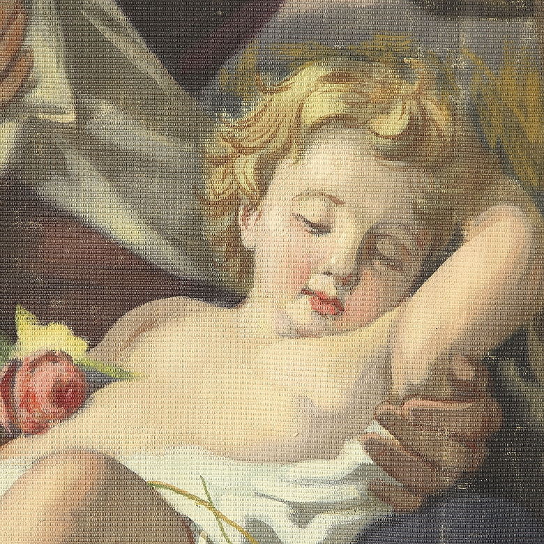 P. D. Soler (20th century) ‘The Holy Family Fleeing to Egypt’, 1927 - 4