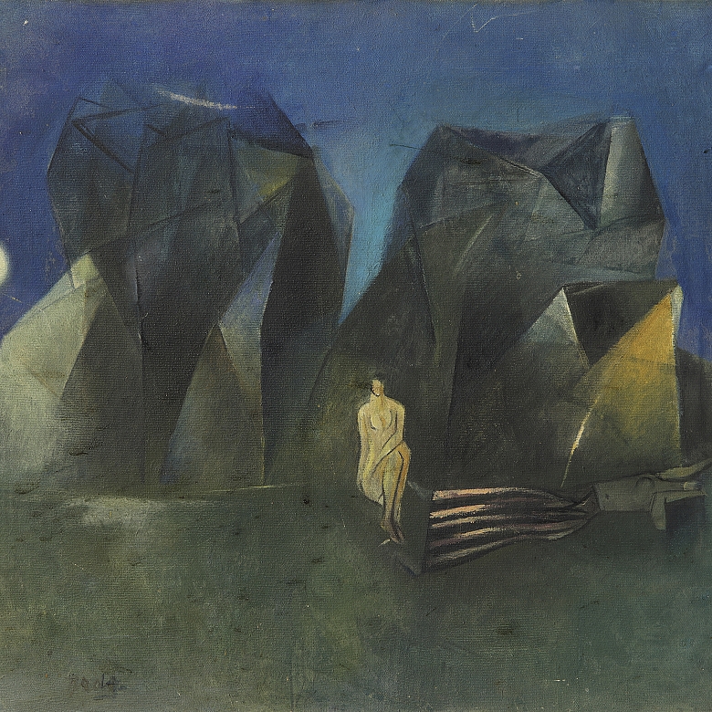 Luis Emilio Tejada Amigo (1940-2011) “Night Scene”