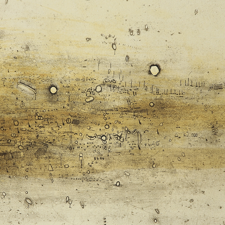 Paco Aguilar Aguila (1959) “Territorios A”, 2003 - 1