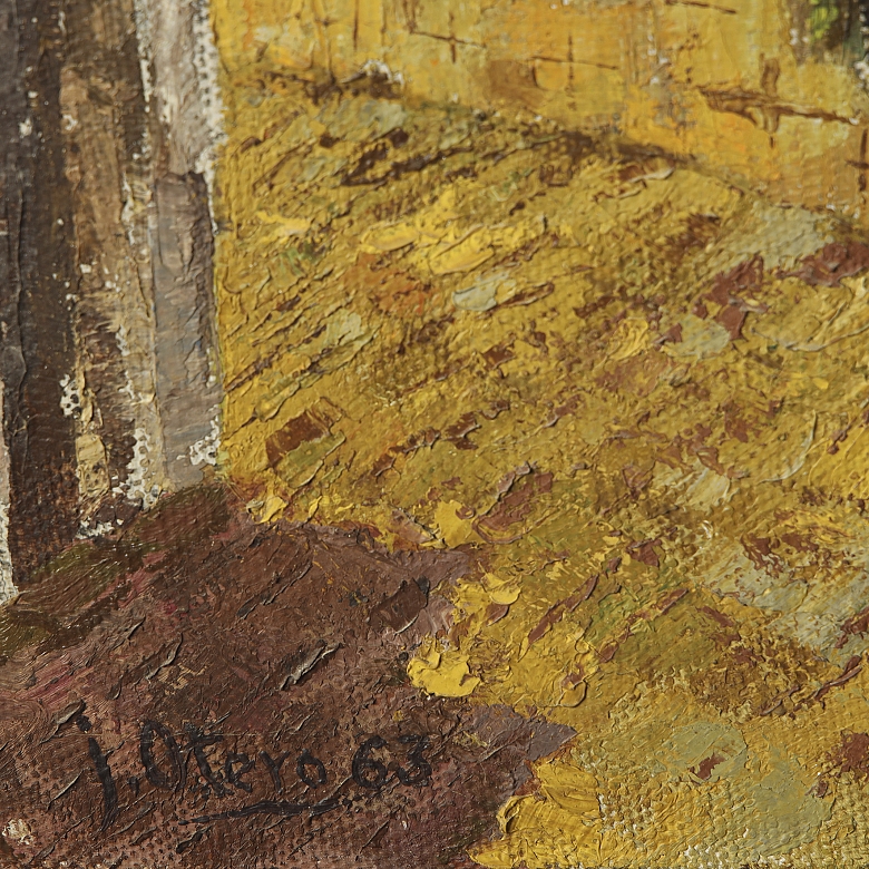 奥特罗 J. Otero（20世纪）《村庄》，1963年