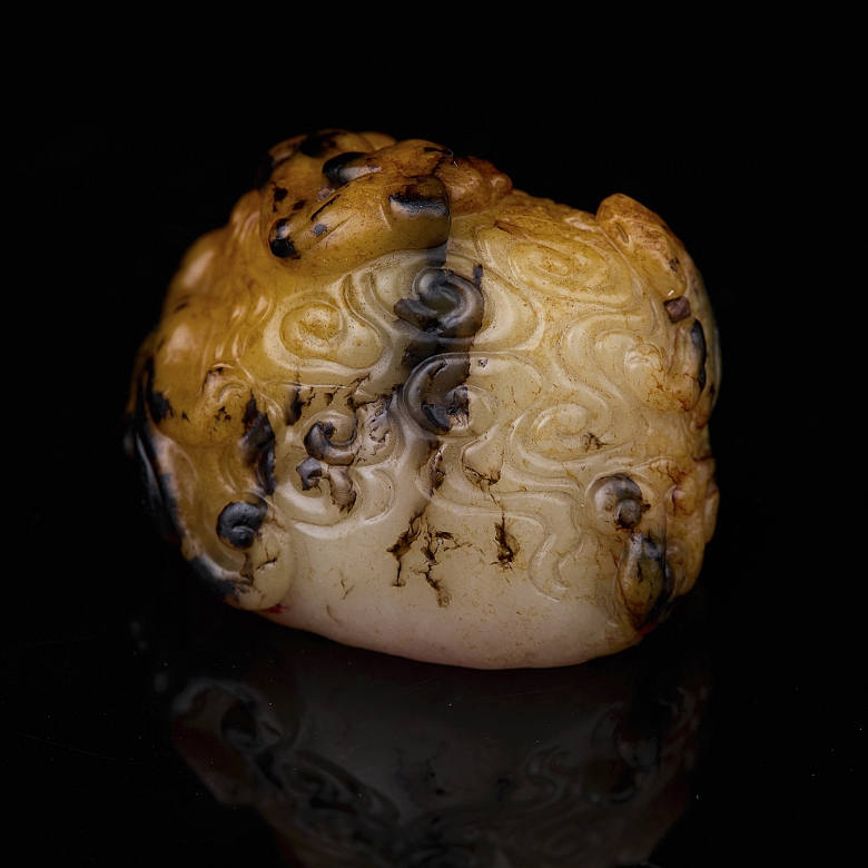 Sello de jade blanco de Hetian