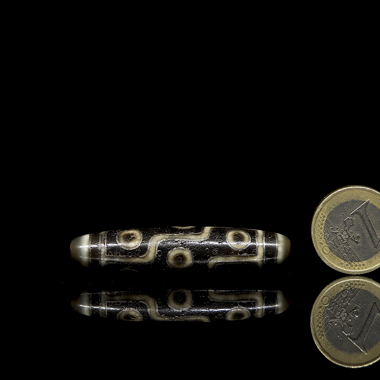 Cuenta Dzi de ágata 