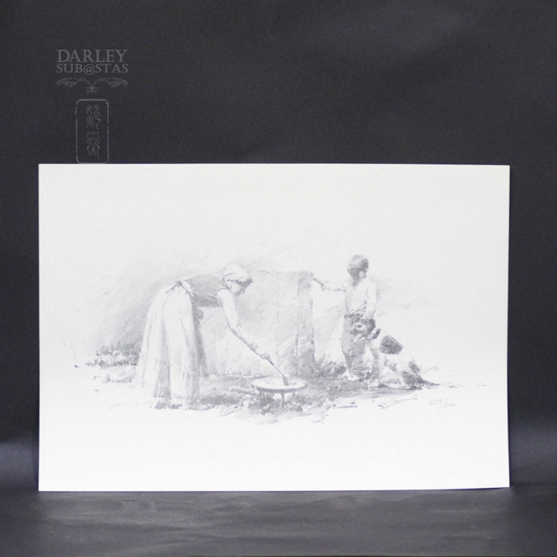 Conrado Meseguer Munoz 3 Lithographs - 7
