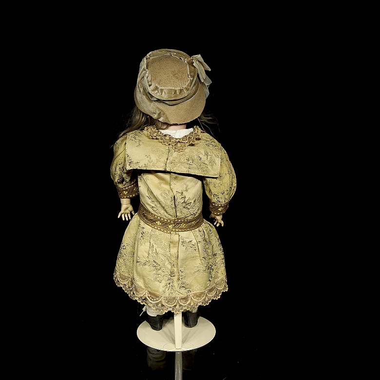 Muñeca de porcelana, Catterfelder Puppenfabrik, Alemania, c. 1910-1920