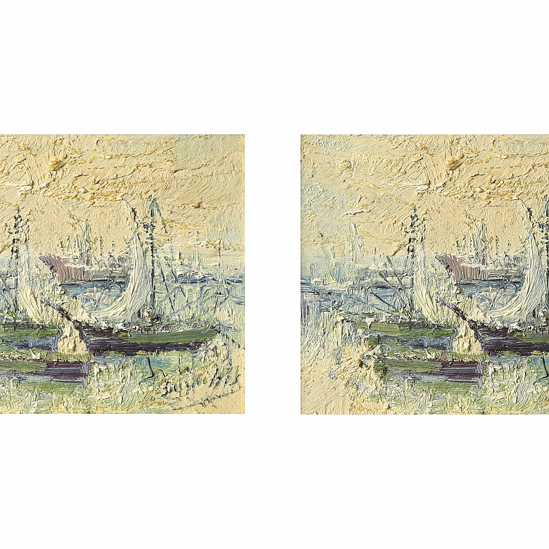 安东尼奥·塞格雷莱斯 Antonio Segrelles《船只》