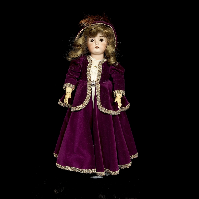 Muñeca de porcelana de carácter Kämmer & Reinhardt, Alemania, ffn. s.XIX