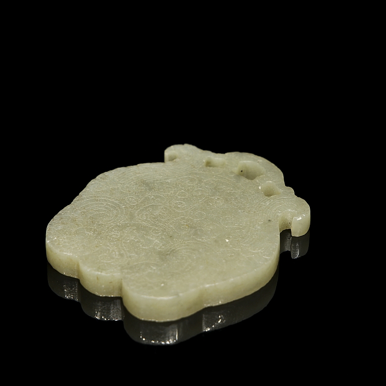 Jade pendant ‘Phoenix’, Qing dynasty