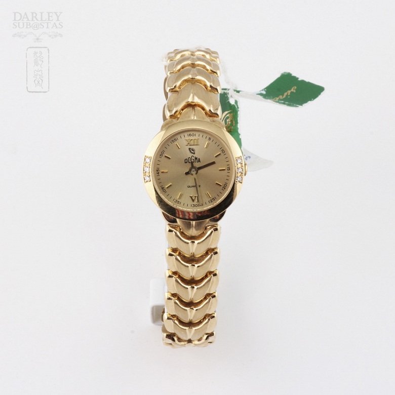 Reloj Oro con Diamantes Dogma (nuevo)