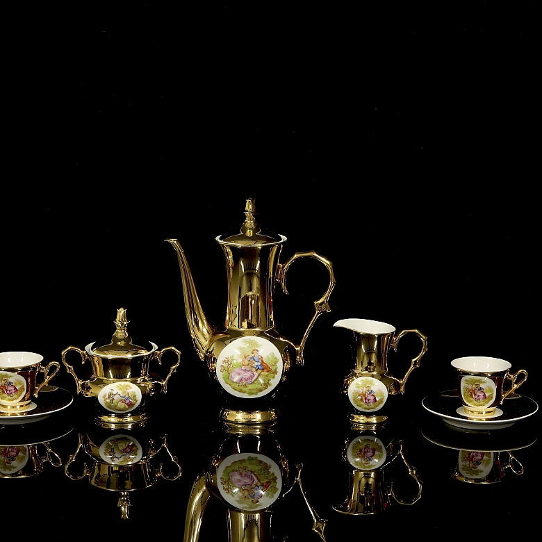 瓷质咖啡套装“小咖啡杯”，20世纪