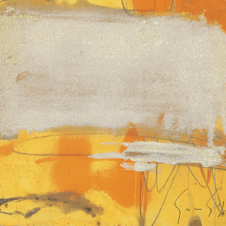 恩佐·埃斯波西托（1946）《橙黄》，2004