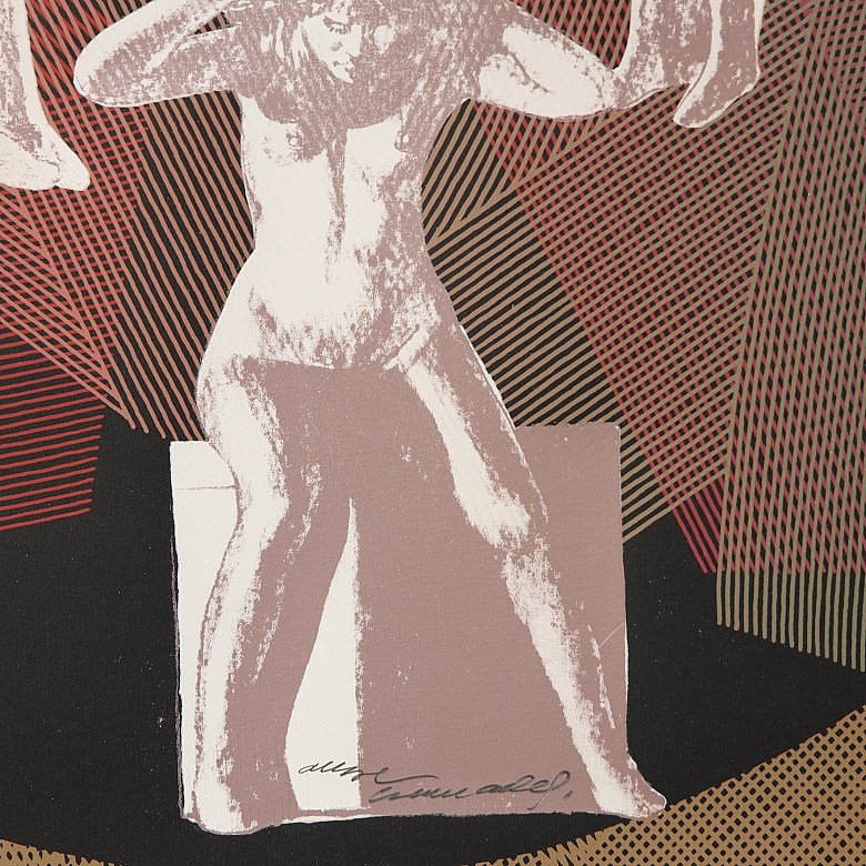 安东尼奥·阿莱格里·克雷马德斯（1939–2006）《裸体》，（20–21世纪） Antonio Alegre Cremades - 4