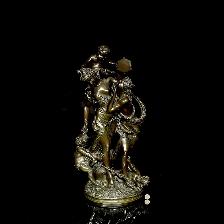 Clodion (20th century) ‘Bacchantes’