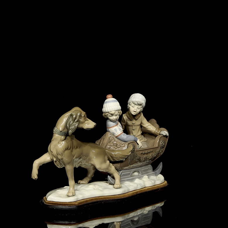 拉德罗《雪橇之旅》