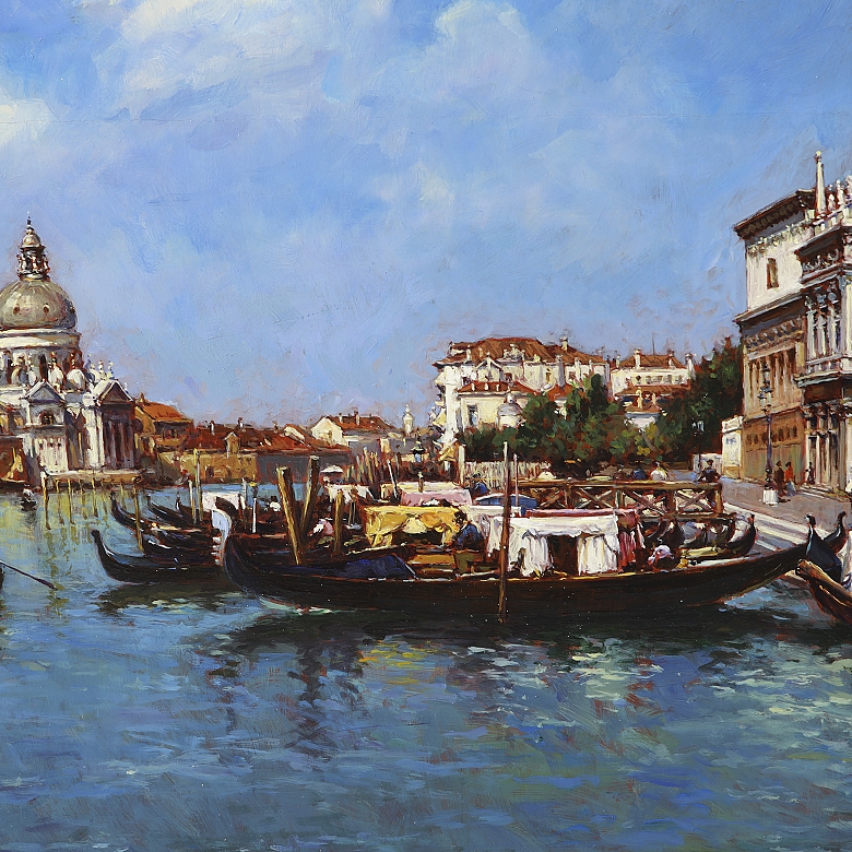 Antonio Medina Serrano (1944) ‘Venetian View’