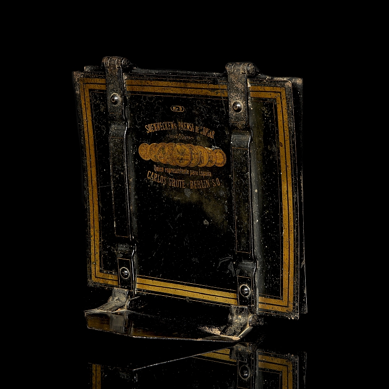 F. Soennecken's ‘Letter copying press, c. 1900, no. 3’, ffs. 19th century - 1