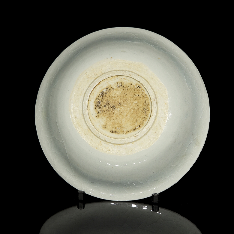 Celadon glazed porcelain plate ‘Fish’, Song style