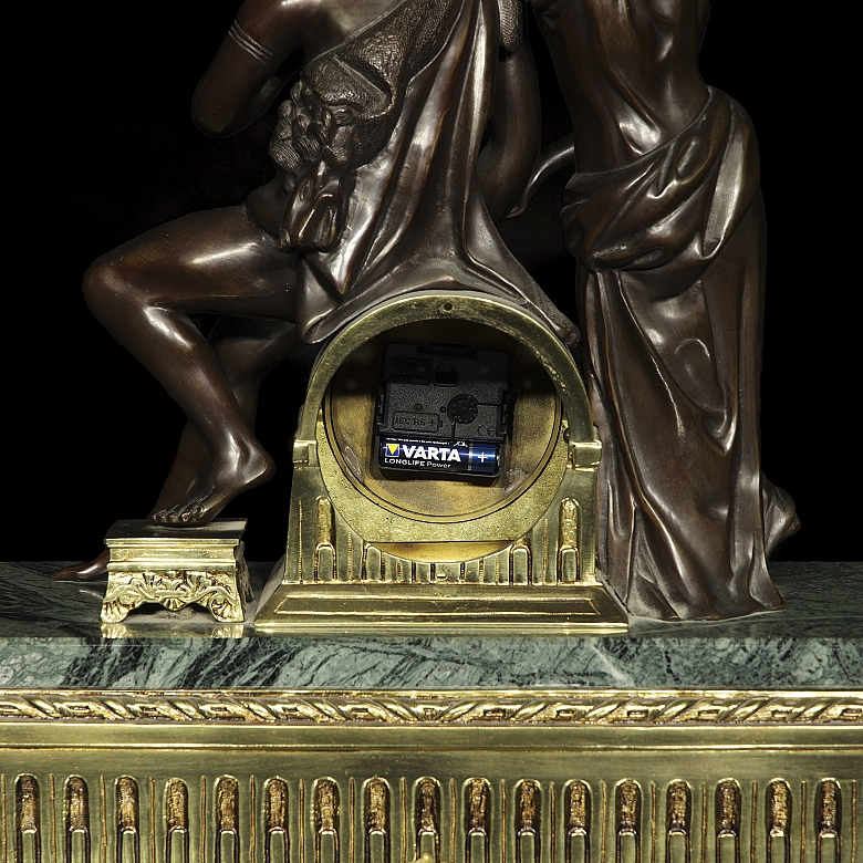 Reloj de mesa de estilo Imperio, s.XX