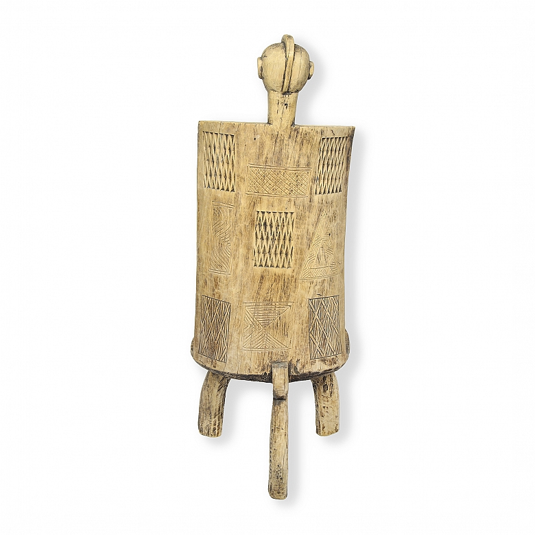 Trono de madera Liguru, Africa, s.XX