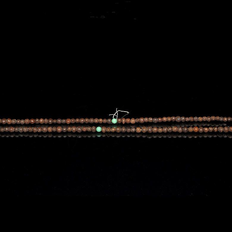 Mala with 113 beads, Tibet, 20th century - 1