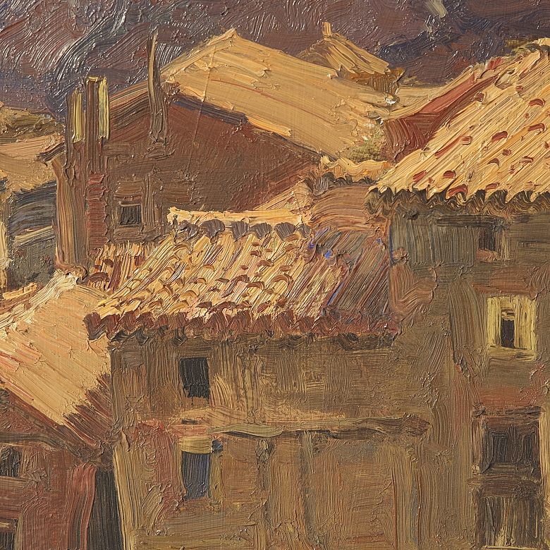 Vicente Armiñana (1950) ‘Views of Albarracín’, 1980