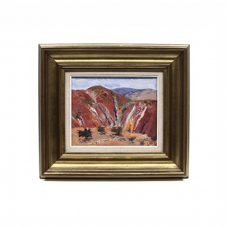 Luis Arcas Brauner (1934-1989) “Paisaje rojo”