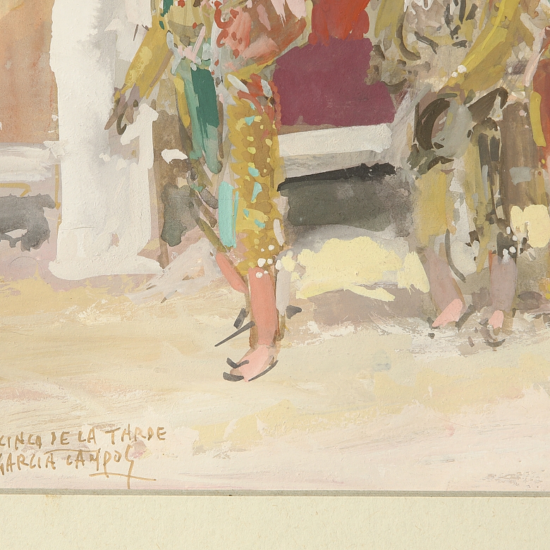 路易斯·加西亚·坎波斯（1928–2011）《下午五点》 Luis García Campos - 2