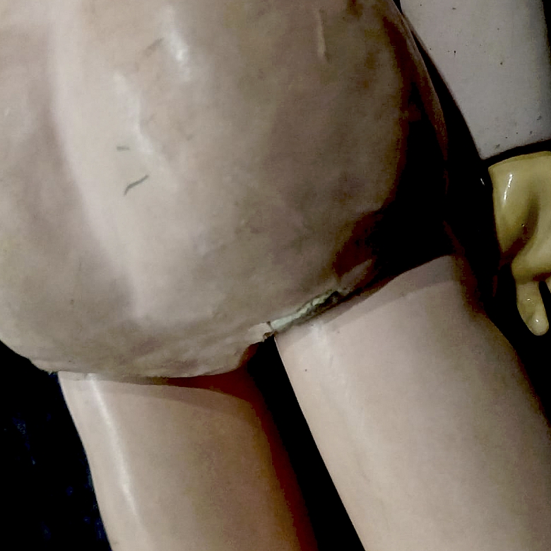 Muñeca de porcelana, Europa, ca. 1895-1920