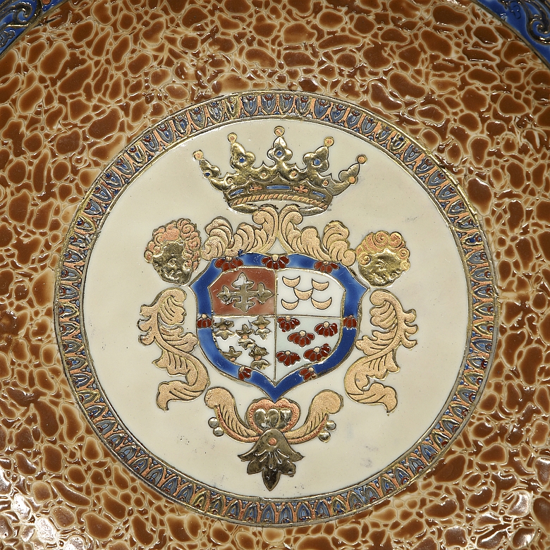Plato de porcelana