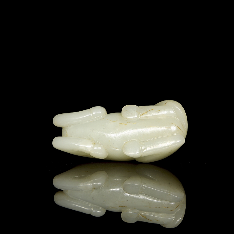 Figura de jade tallado