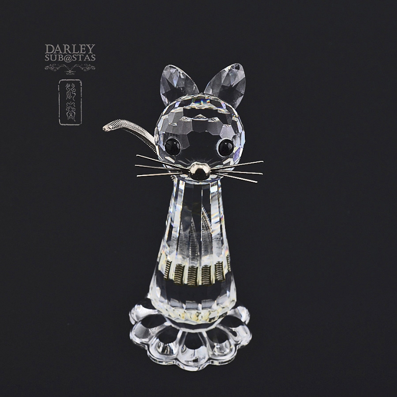 Cinco figuras de Swarovski. - 1