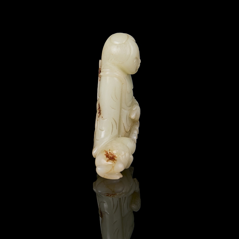 Figura de jade de Hetian 