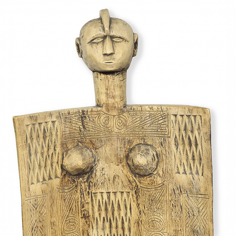 Trono de madera Liguru, Africa, s.XX