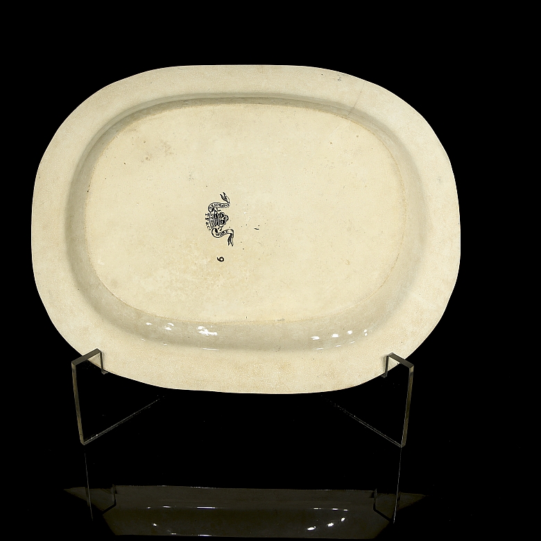 英国陶瓷托盘“改良石器”，19-20世纪
