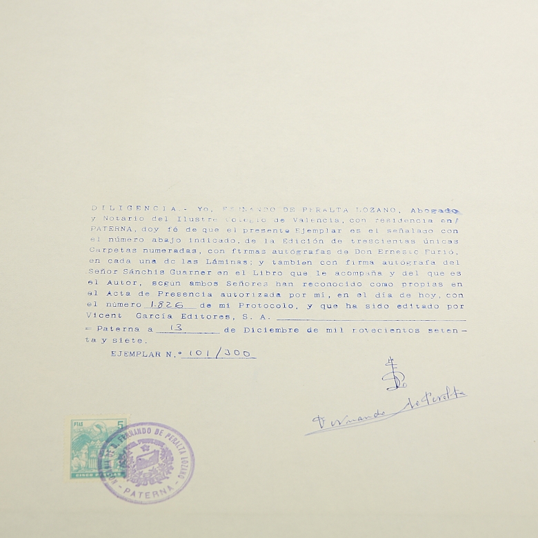 València, els seus gravadors i la gran aventura d'Ernest Furio, 1977 - 2