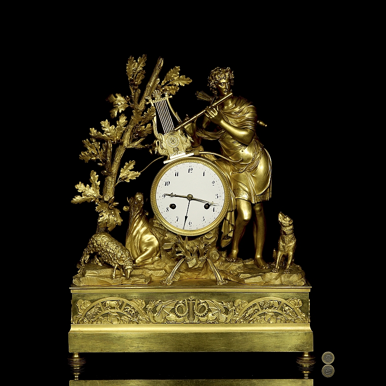 Grand Empire style clock