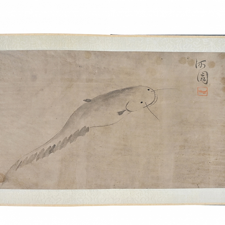 Album of prints entitled ‘Flowers and Birds’ signed by Bada Shanren