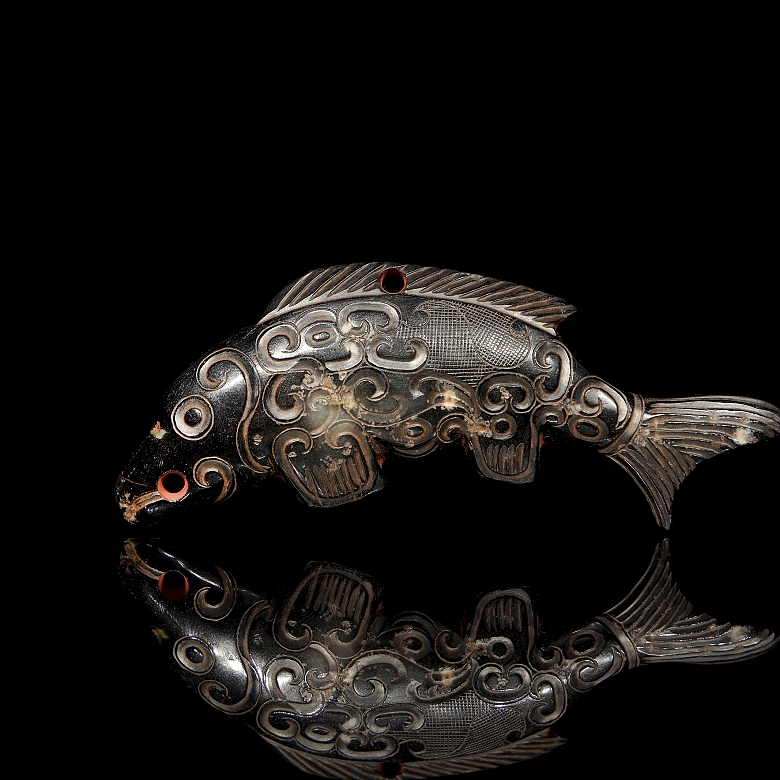 Colgante de ágata negra 