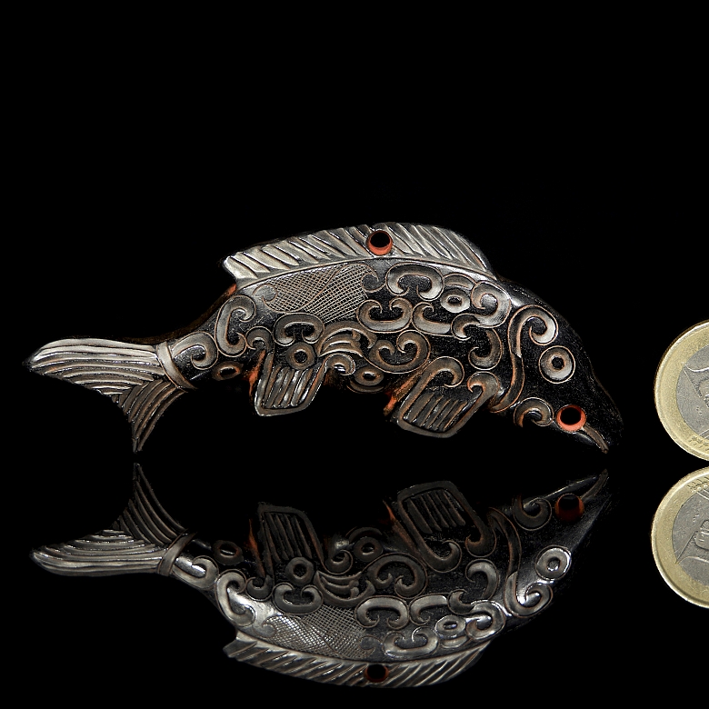 Colgante de ágata negra 