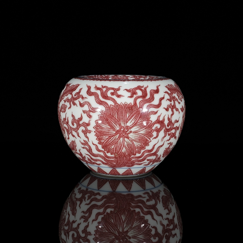 Recipiente de porcelana 