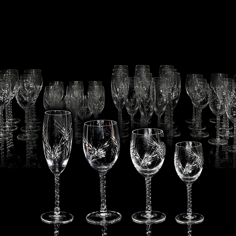 D'Arques Fleury Epi ‘Glassware’, Paris