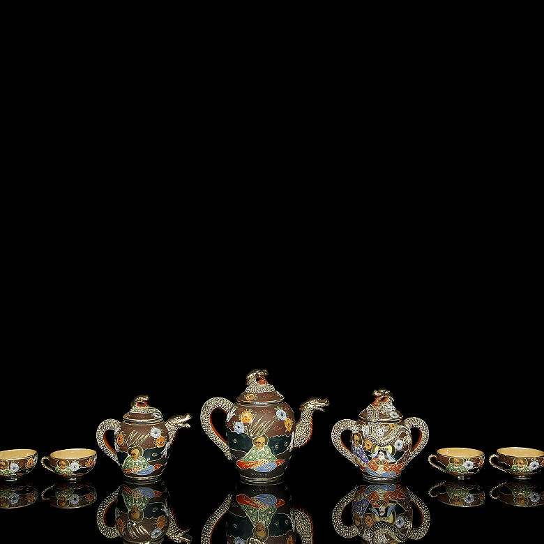 Juego de té japonés 