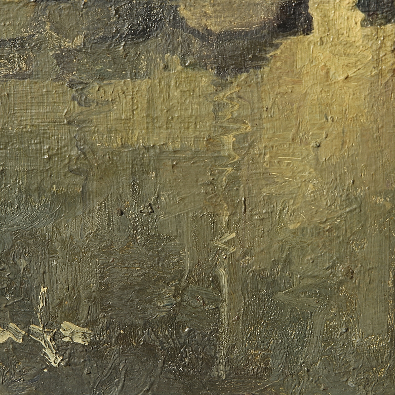 Ramón Poveda Ibars (1936) “Two landscapes”