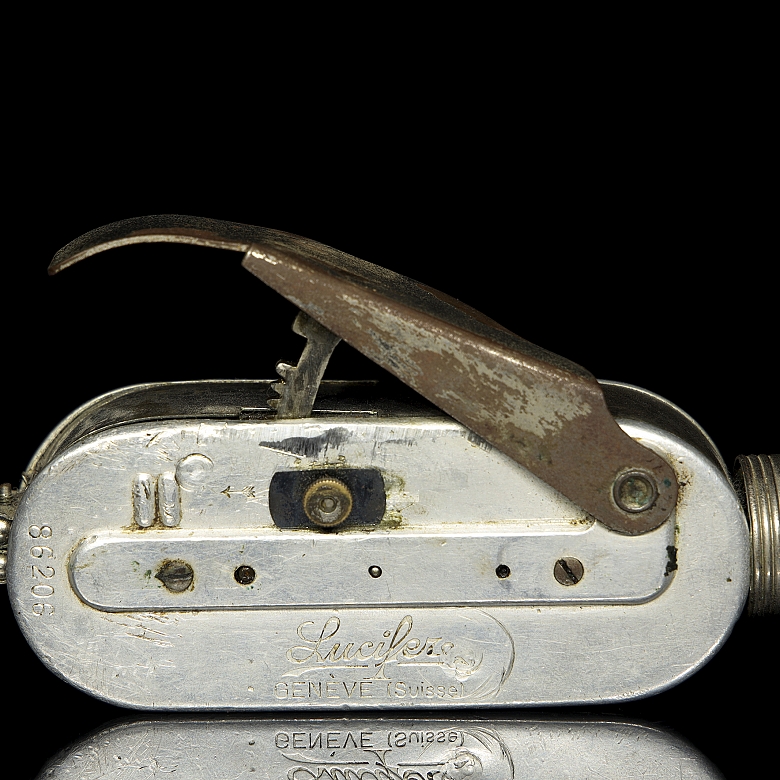 Antique ‘Lucifer’ dynamo torch, Switzerland, c. 1920