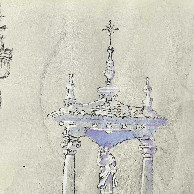Marti (20th century) ‘Capilla del Puente del Real’, 1996