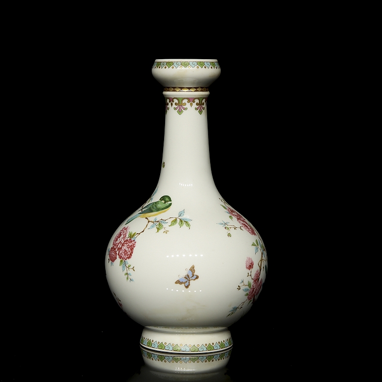 Porcelain vase, Kaiser, ‘Birds’, 20th century - 6