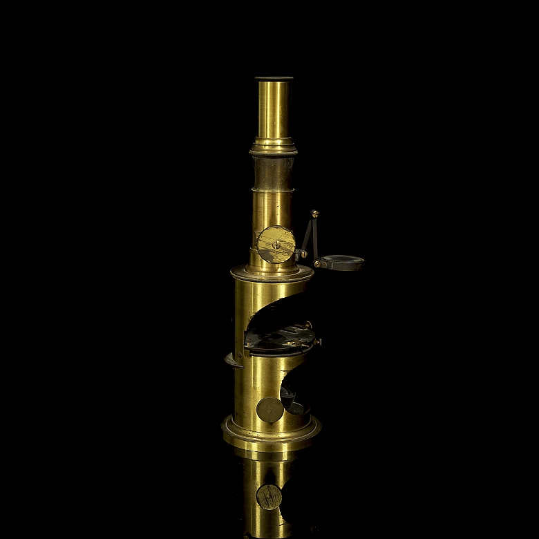 Lerebours et Secrétan “Microscope with accessories and cases” 1845 and 1854